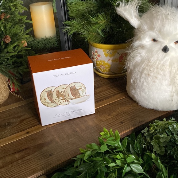 Williams Sonoma Vividly Colored Set of Four Owl Dipping Bowls 🦉 - Picture 13 of 17